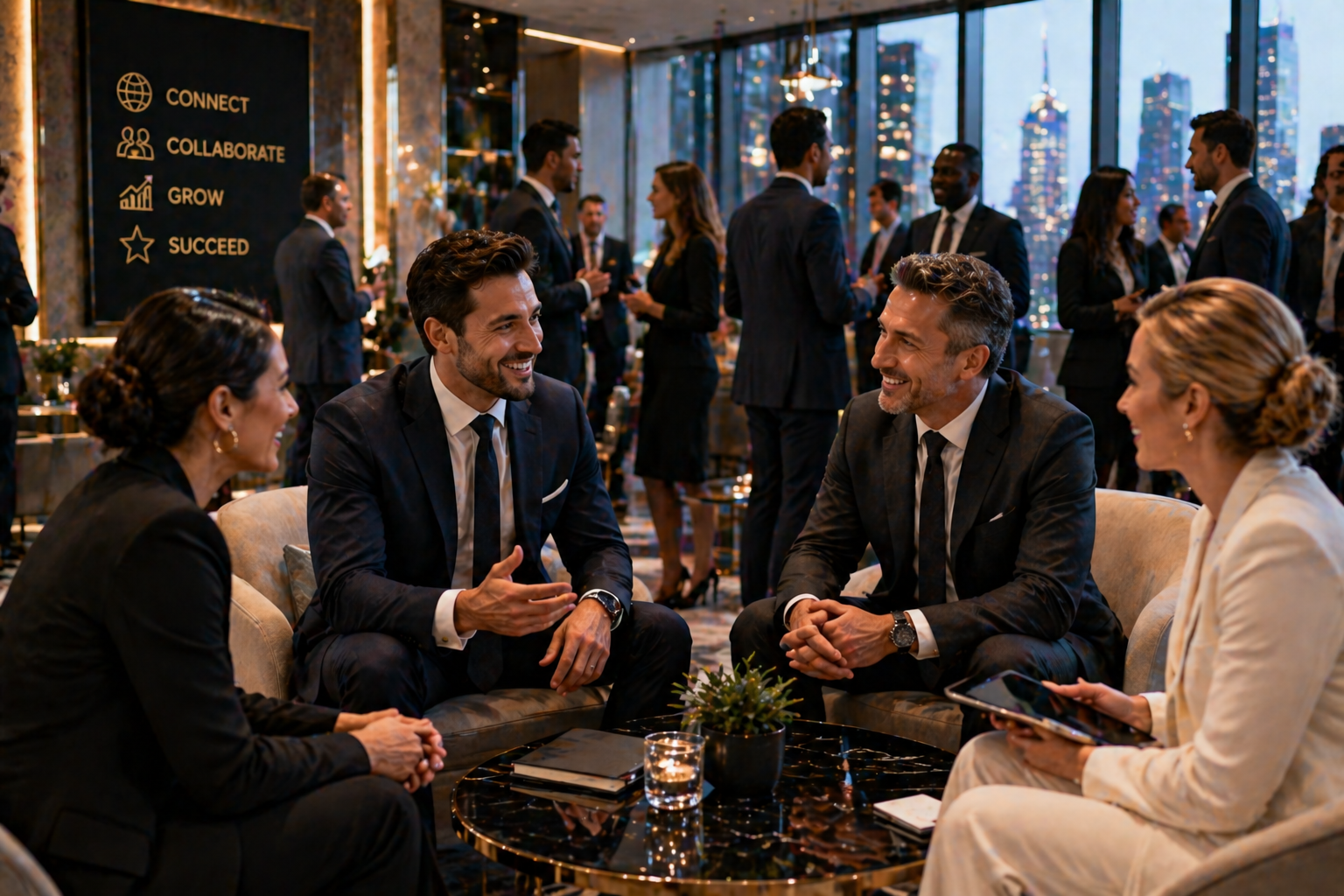Deluxe elite business networking
