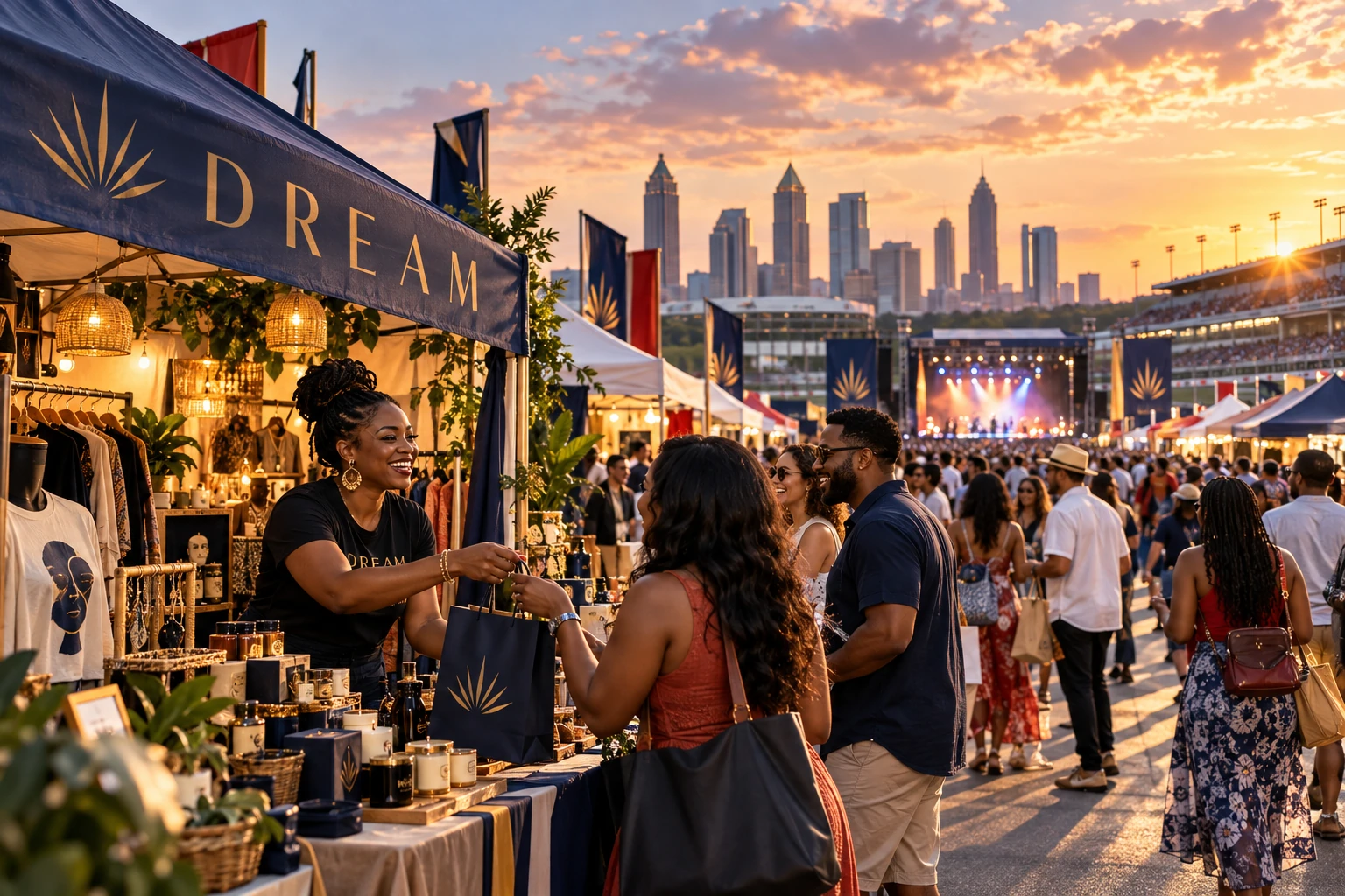 Illustration of the Dream Festival business experience