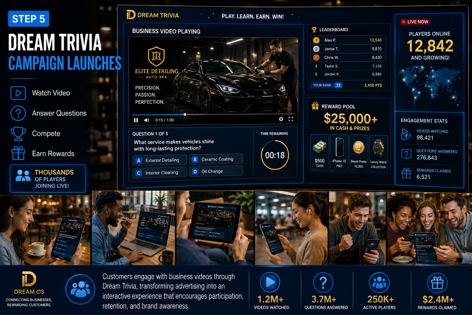 Dream Trivia campaign launches